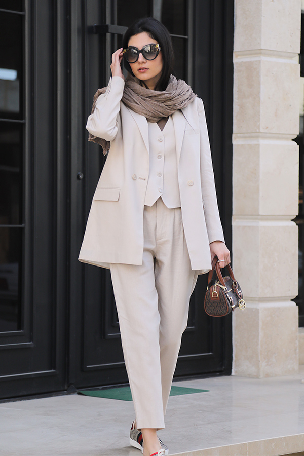 کت لینن زنانه