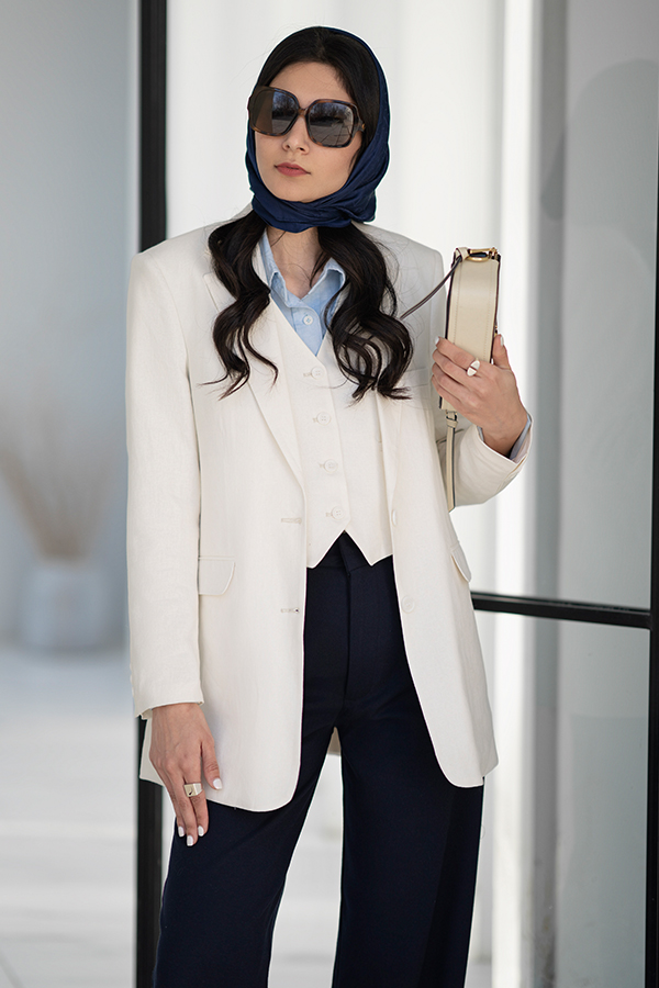 کت لینن زنانه