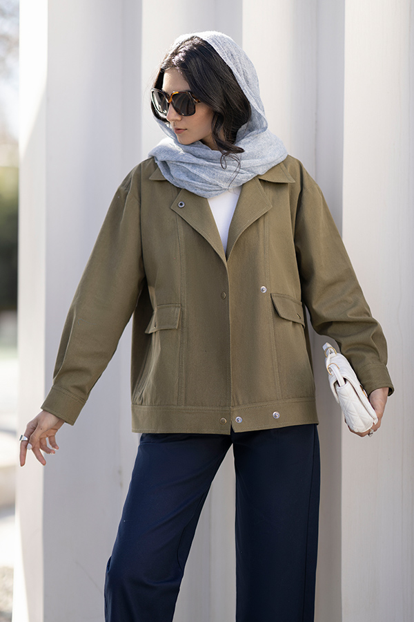 کت کتان زنانه