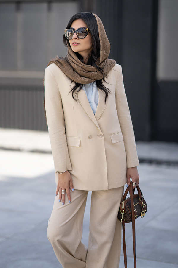 کت لینن زنانه