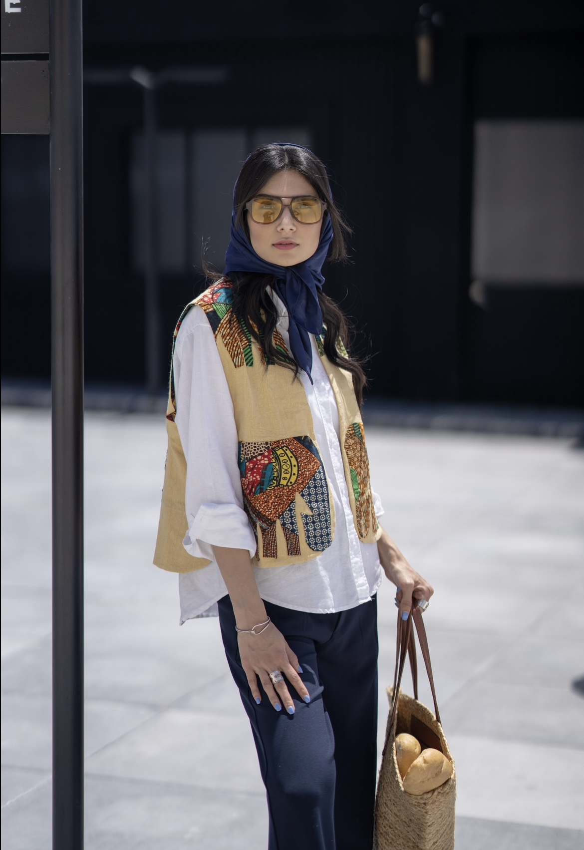 جلیقه طرح فیل کرم