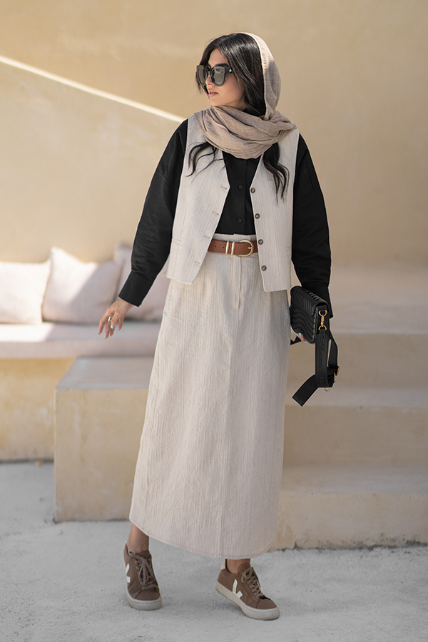 استایل با دامن