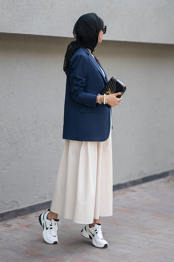 دامن لینن زنانه