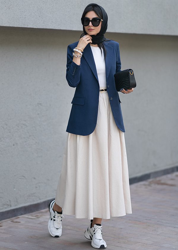 کت و دامن لینن