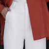 شلوار گاباردین سفید مرتا