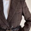 کت قهوه ای