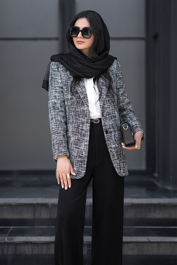 کت طرح دار زنانه