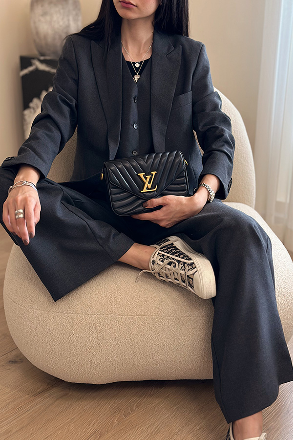 کت و شلوار ذغالی