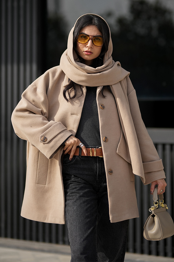 پالتو فوتر کرم