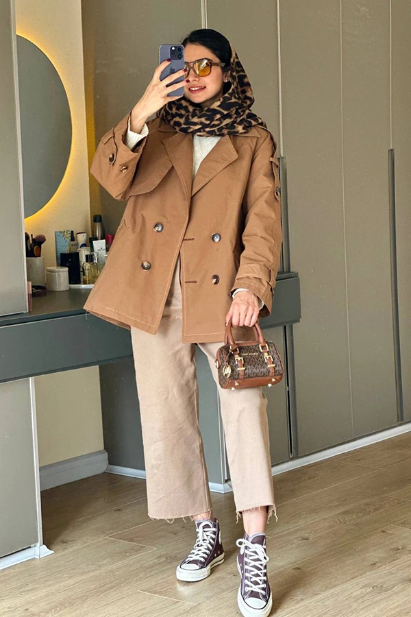 ترنچ کت زنانه