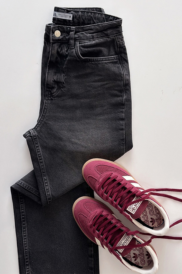 جین اورجینال ذغالی زارا