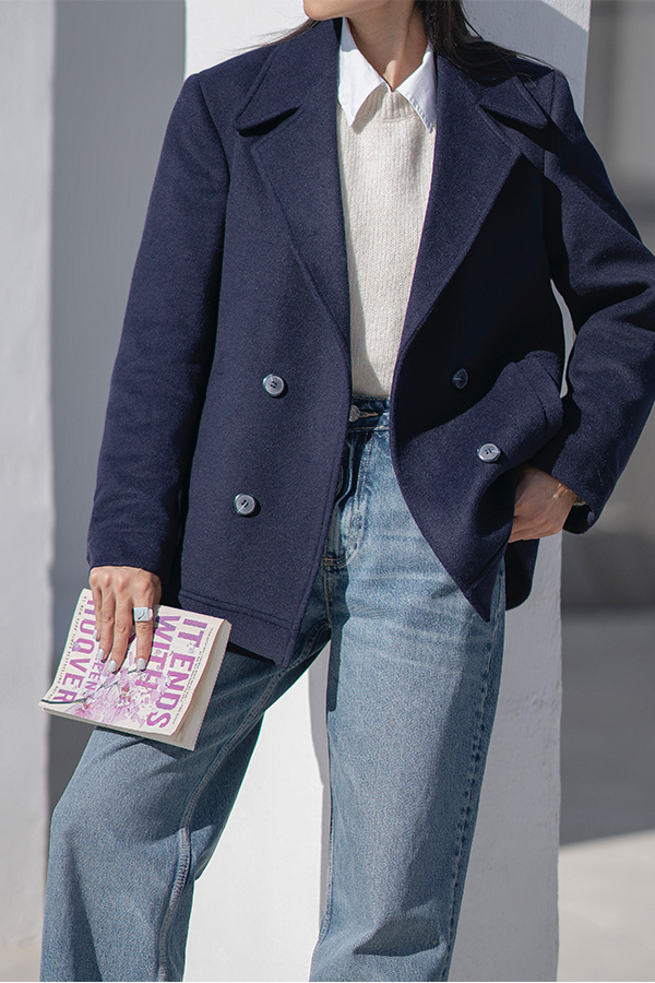 فوتر سرمه ای