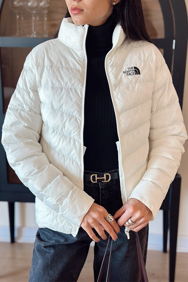 کاپشن سفید ترک