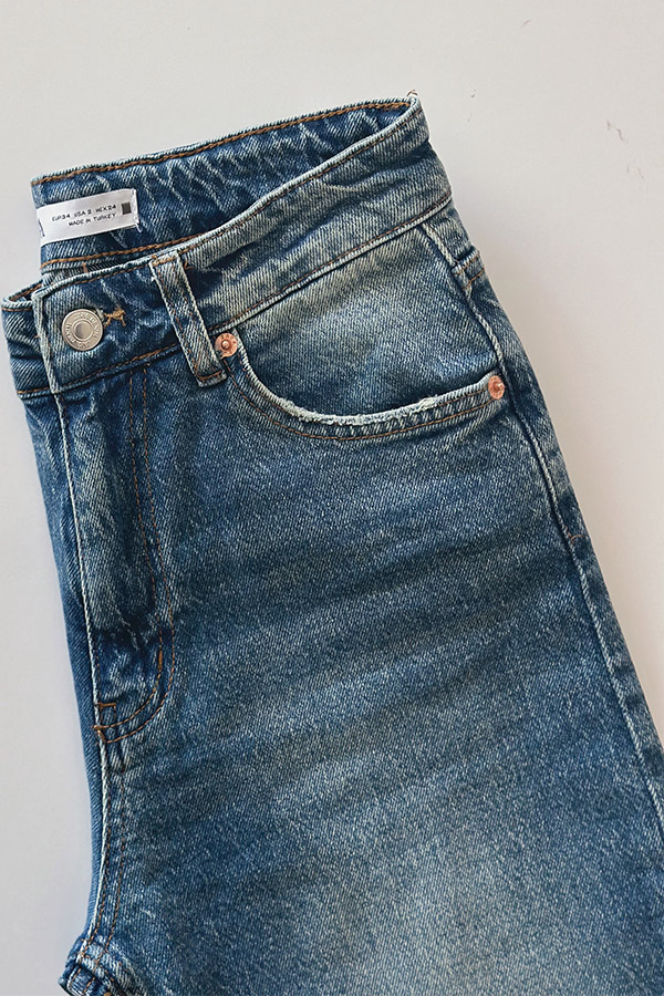 شلوار جین آبی