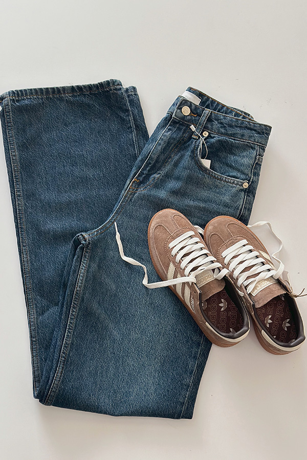 شلوار جین ترک آبی زنانهَ