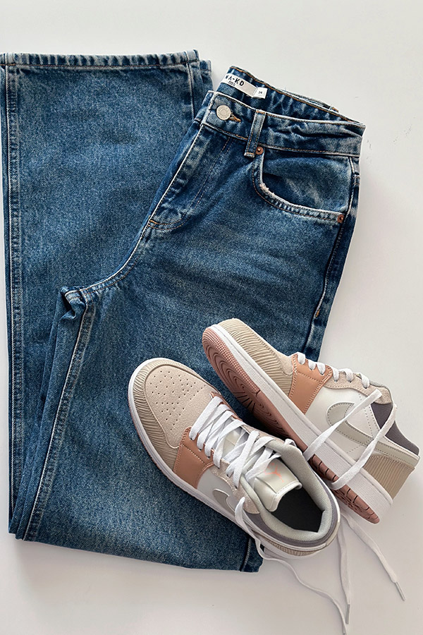 شلوار جین زنانه آبی