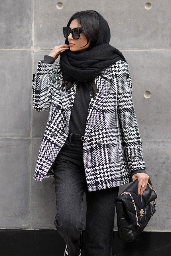 پالتو فوتر زنانه کوتاه