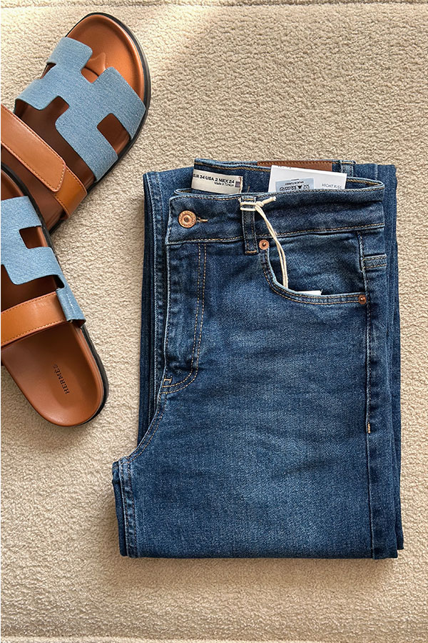 شلوار جین آبی ترک