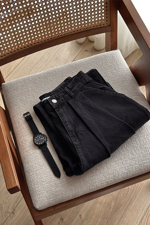 شلوار جین ترک زنانه ذغالی