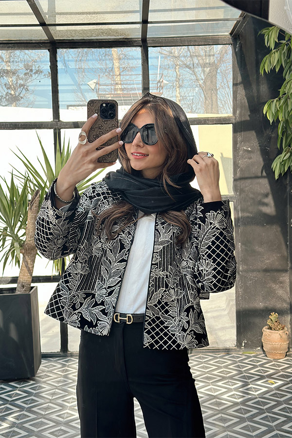 مخمل کت زنانه