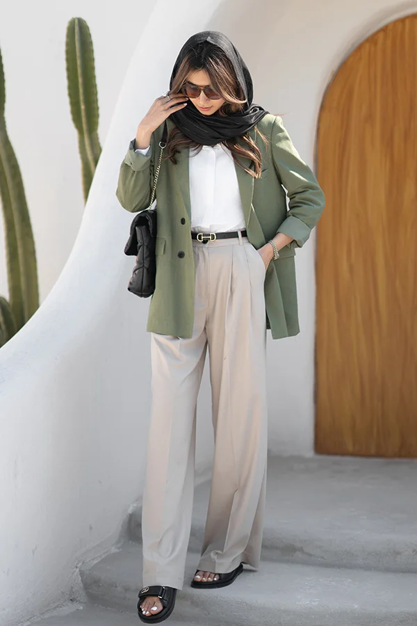 کت لینن زنانه مدل majan