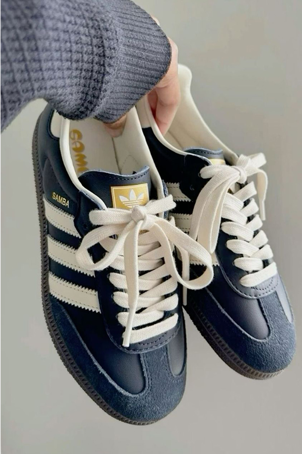 کتونی سامبا سرمه ای