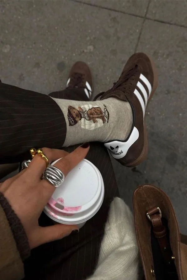 کتونی آدیداس اسپیزال قهوه‌ای ریچ