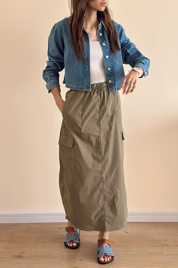 دامن کتان ترک reiko