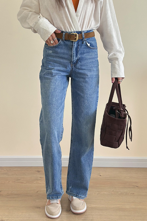 شلوار جین آبی زارا