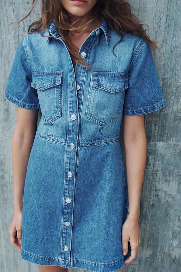 پیراهن ابی ترک