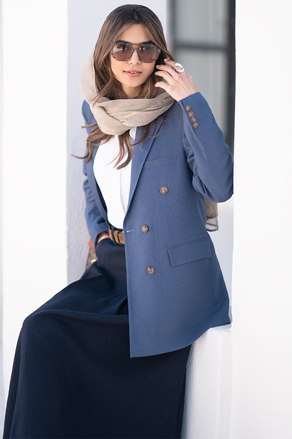 کت لینن ترک زنانه