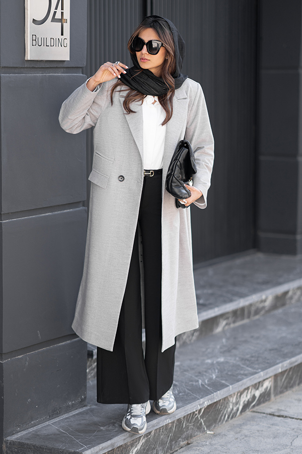 کتان گاباردین طوسی