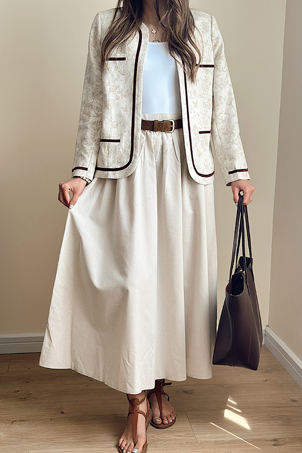 کت لینن زنانه مرتا