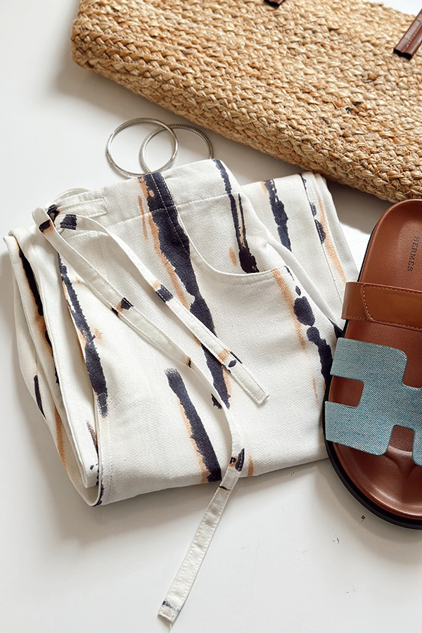 شلوار لینن یکسره ازاد