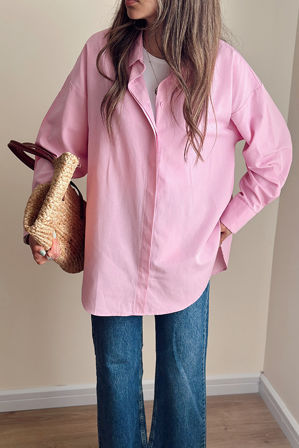 شومیز ترک زنانه صورتی