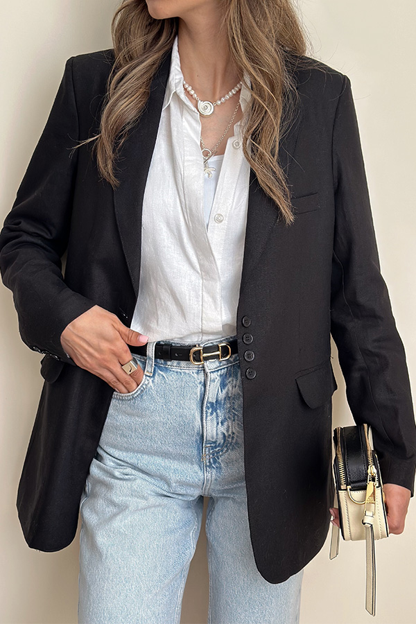 کت لینن زنانه مرتا