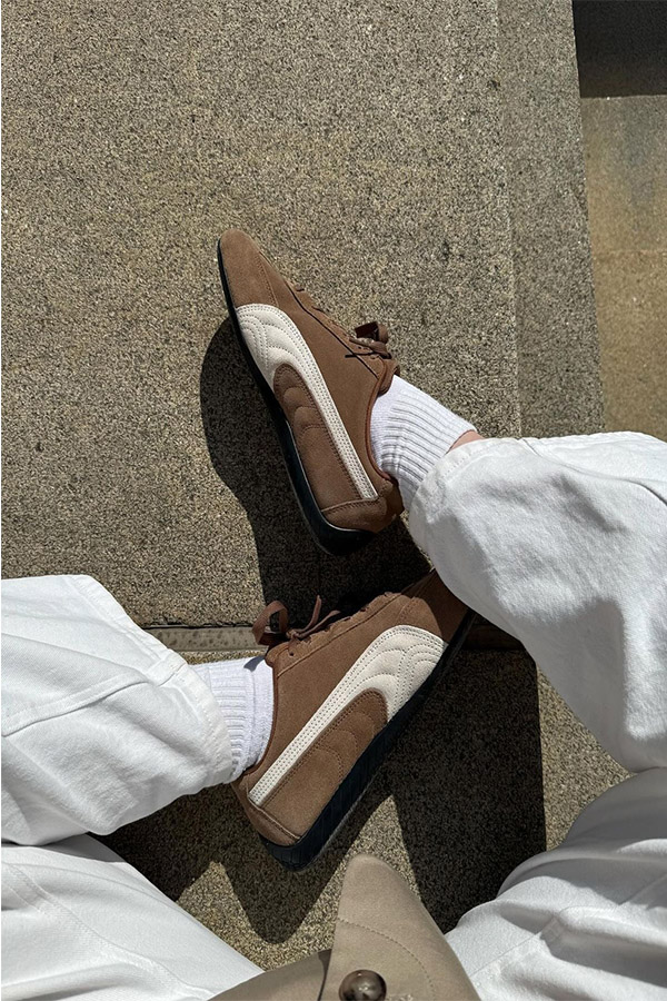 کتونی اسپیدکت قهوه ای