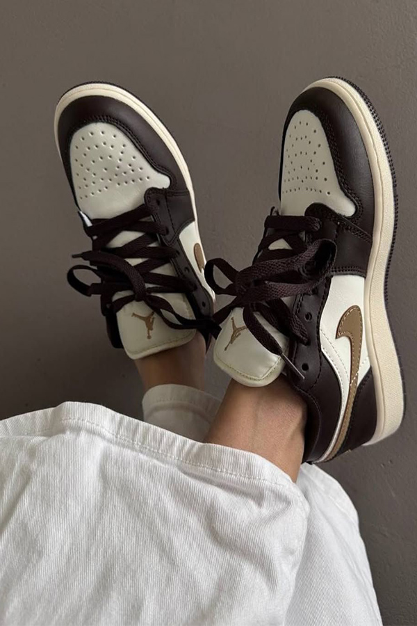 کتونی جردن 1 لو شدو براون