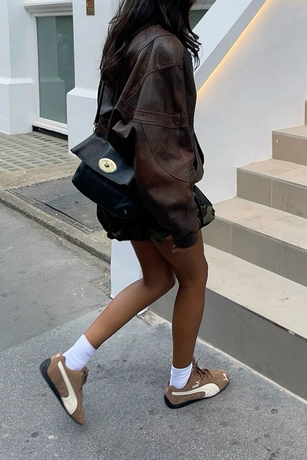 کتونی پوما اسپیدکت قهوه ای