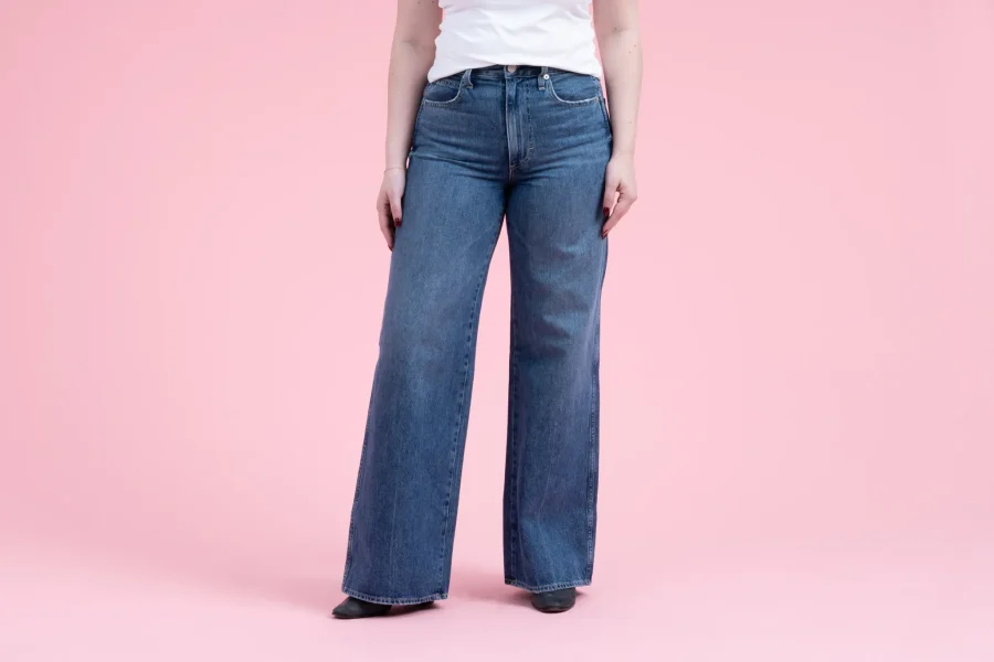 بررسی شلوار جین دمپا گشاد زنانه
