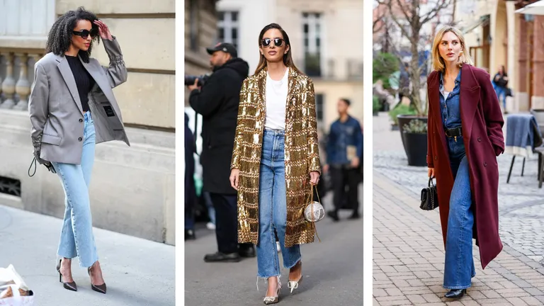 بهترین شلوار جین زنانه برای فرم بدن ساعت‌شنی (Hourglass)