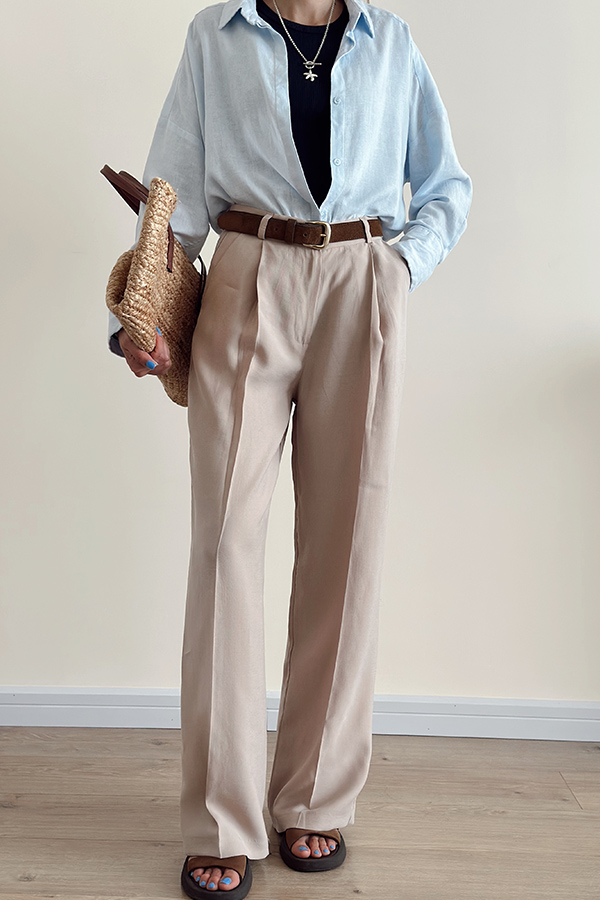 شلوار تک پیلی ترک کرم