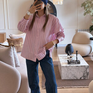 شومیز zara صورتی مرتا