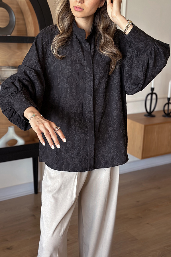 شومیز مشکی مرتا