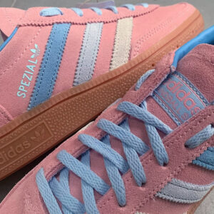 کتونی ادیداس صورتی آبی