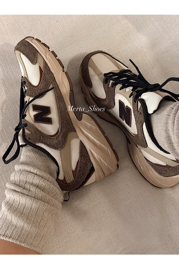 کتونی نیوبالانس ۵۳۰ بژ قهوه ای