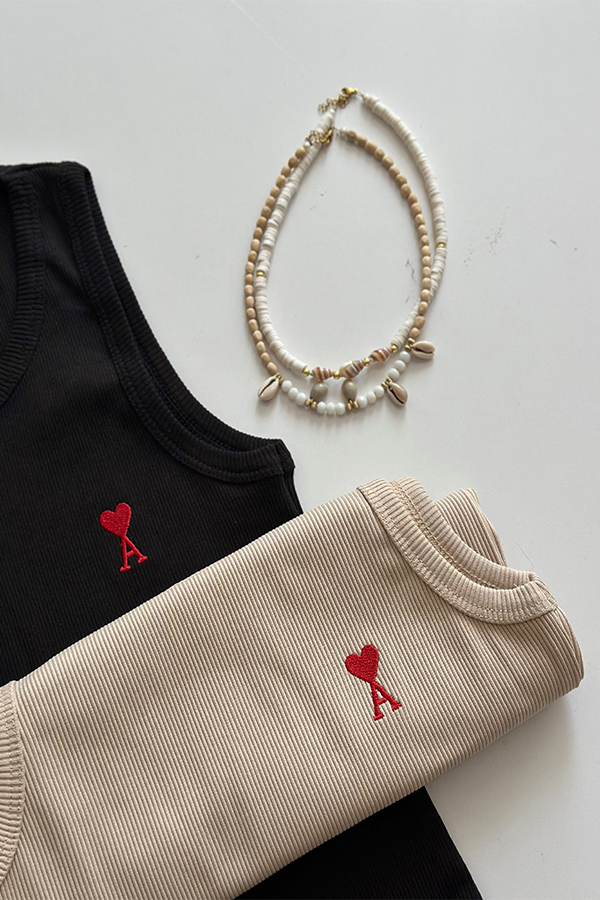 تاپ ترک زنانه کرم