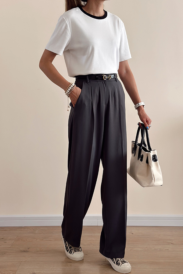 شلوار پری طوسی تیره زنانه ترک