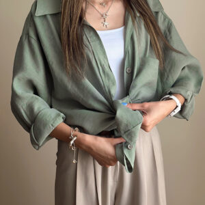 شومیز زنانه سبز