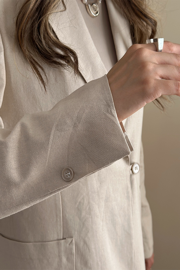 کت لینن زنانه مرتا